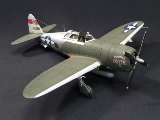 Republic P-47D-3-RA Thunderbolt Razorback