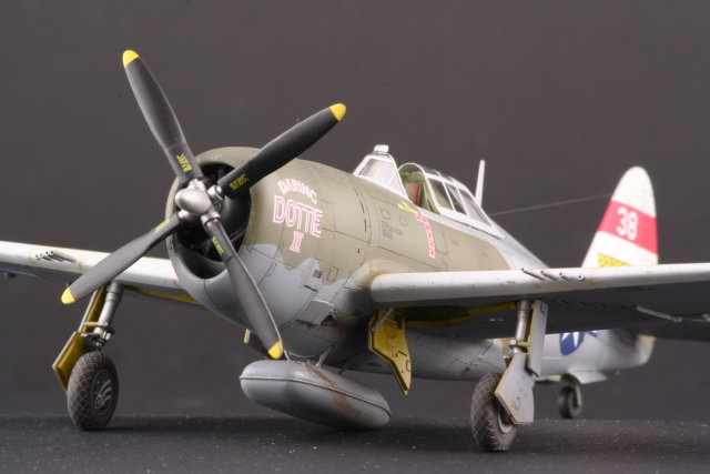 Republic P-47D-3-RA Thunderbolt Razorback