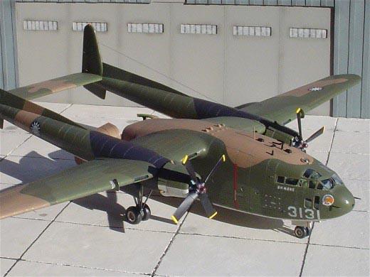 Bis 1986 versah die C-119 bei der RoCAF ihren Dienst.