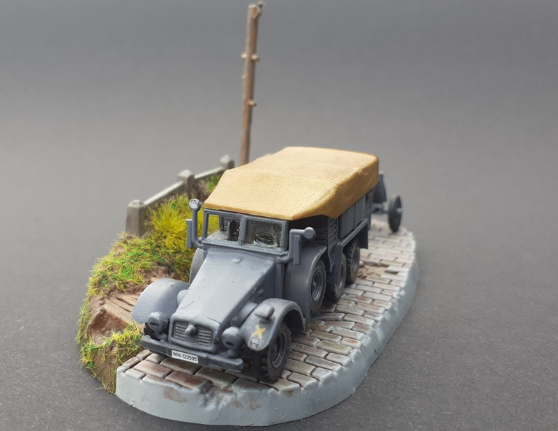 Krupp-Protze Sd.Kfz. 69, Revell 1:76 von Tom Klose