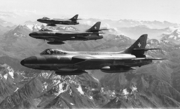 Hawker Hunter F.Mk.58 der Schweizer Luftwaffe