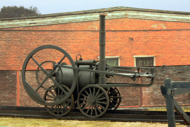 "Pen-y-Darren"-Lokomotive von Richard Trevithick