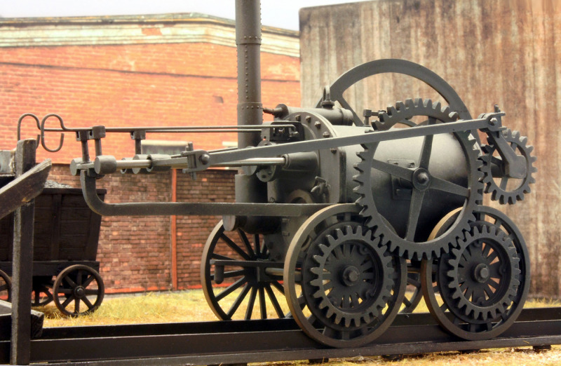 "Pen-y-Darren"-Lokomotive von Richard Trevithick