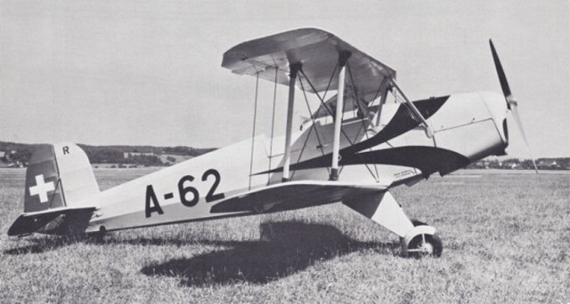 Bü-131 A-62 der Schweizer Luftwaffe