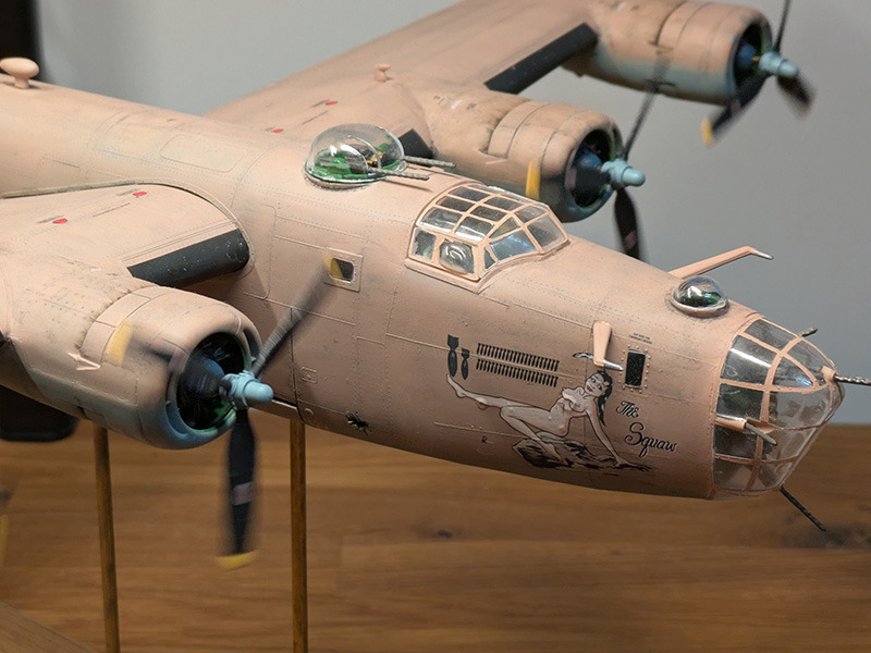 Consolidated B-24D Sleepy / The Squaw