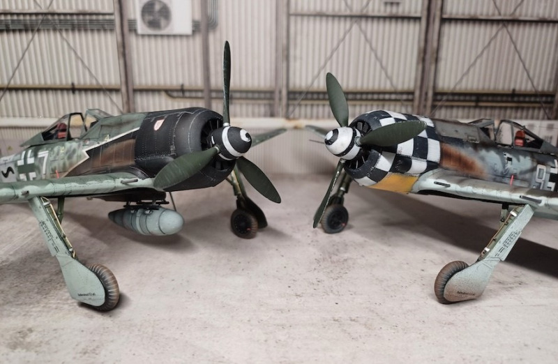 Focke-Wulf Fw 190 A-6 und Fw 190 A-8/R2