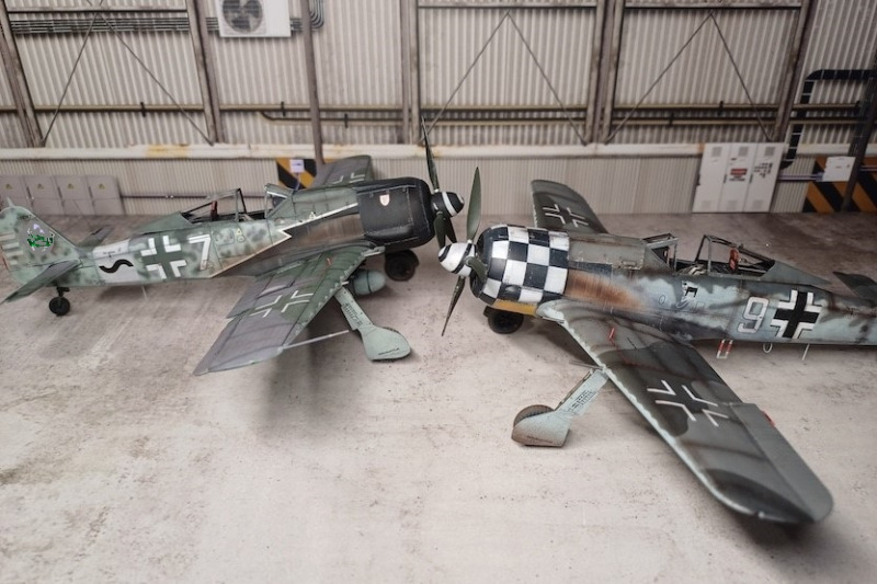 Focke-Wulf Fw 190 A-6 und Fw 190 A-8/R2