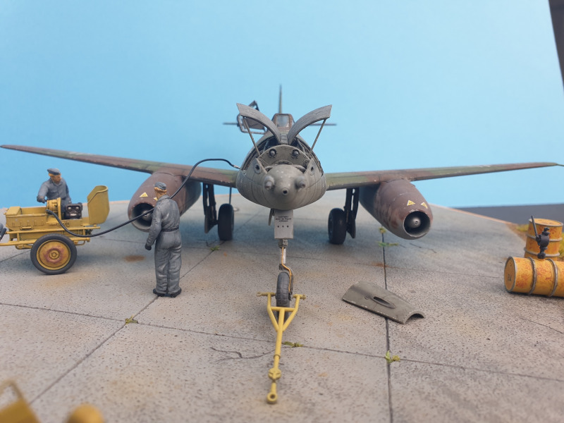 Me 262 im Diorama