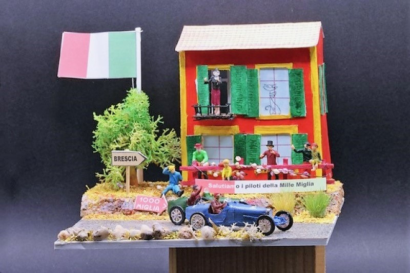 Szene der Mille Miglia