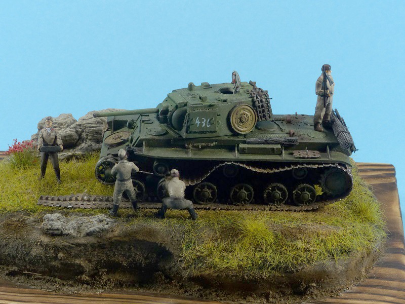 KV-1 Feldreparatur