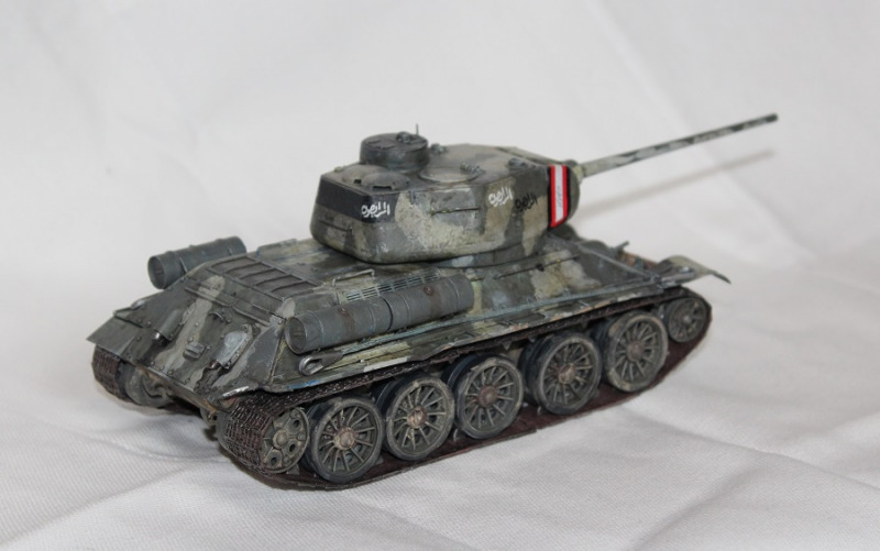 T-34/85 der libanesischen Al Mourabitoun-Miliz