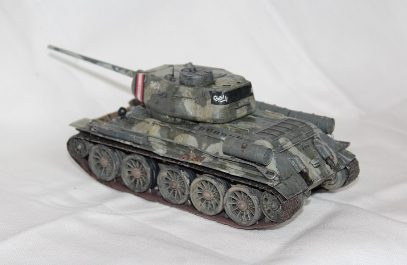 T-34/85 der libanesischen Al Mourabitoun-Miliz