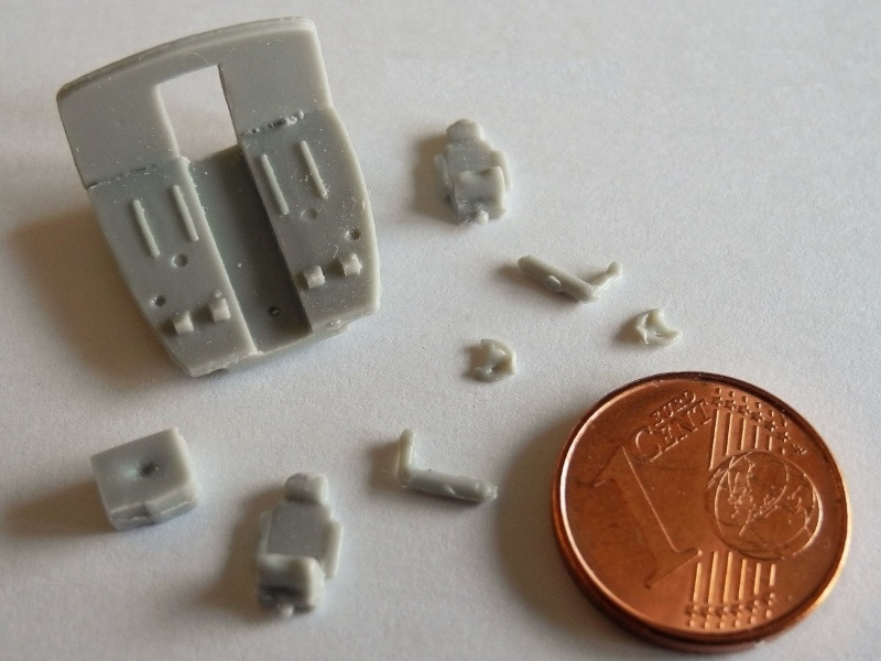 Eine 1 Cent Münze zum Größenvergleich 