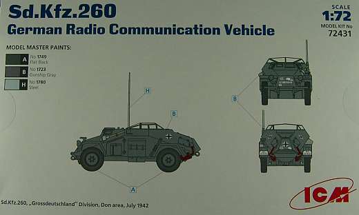 ICM - Sd. Kfz. 260 German Radio Communication Car