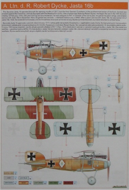 Eduard Bausätze - Albatros D.II