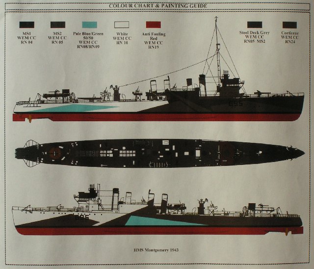 White Ensign Models - HMS Montgomery