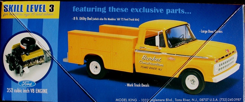 Moebius Models - 1965 Ford F-100 Service Truck