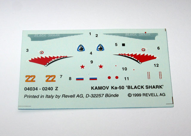 Revell - Kamov Ka-50 "Black Shark"