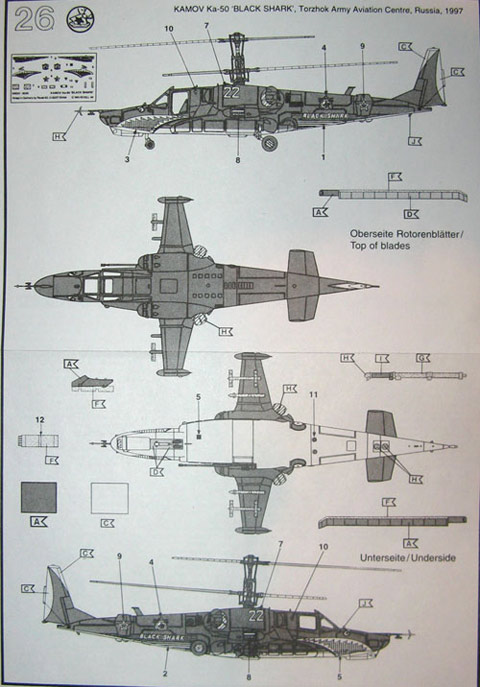 Revell - Kamov Ka-50 "Black Shark"