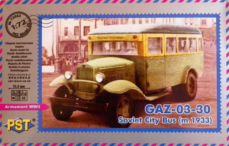 PST - GAZ-03-30 Soviet City Bus