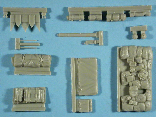 Die Komponenten des Detail-Set A
