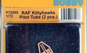 Kit-Ecke: RAF Kittyhawks Pitot Tube 2 pcs.