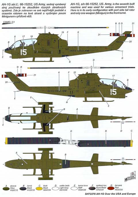 AH-1G Cobra "Over the USA & Europe"