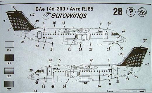 Revell - Avro RJ85
