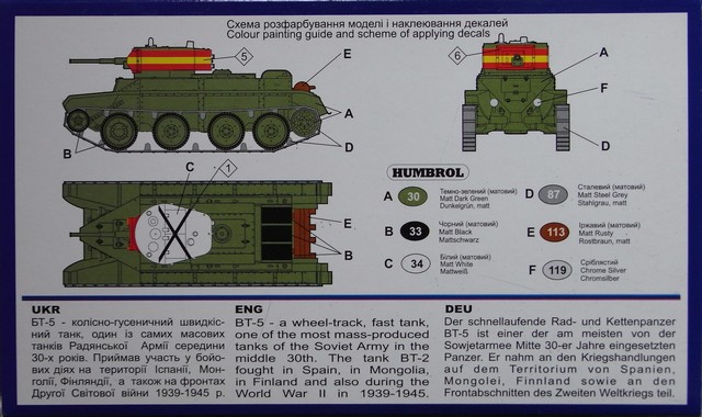 UM Military Technics - Wheel-track tank BT-5