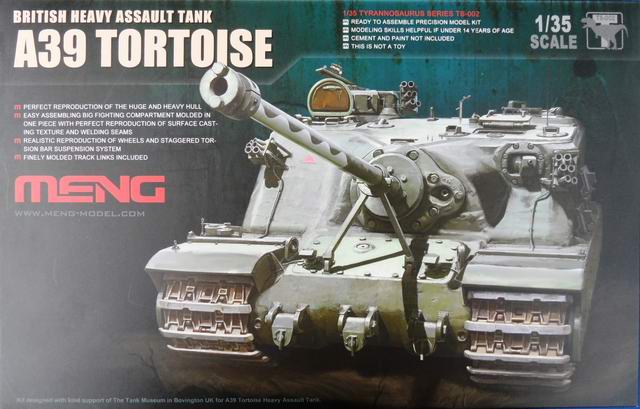 Meng Model - British Heavy Assault Tank A39 Tortoise