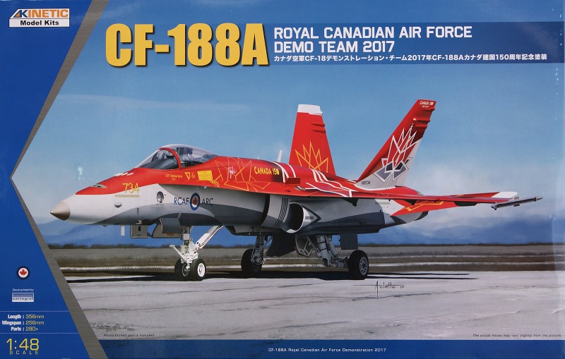 Kinetic - CF-188A RCAF Demo Team 2017