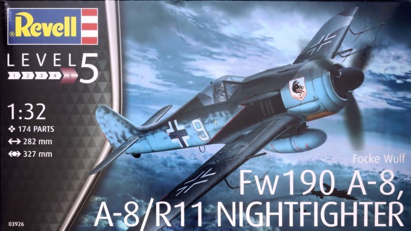 Revell - Focke Wulf Fw190 A-8/R11 NIGHTFIGHTER