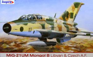 MiG-21UM Mongol B Lybian & Czech A.F.