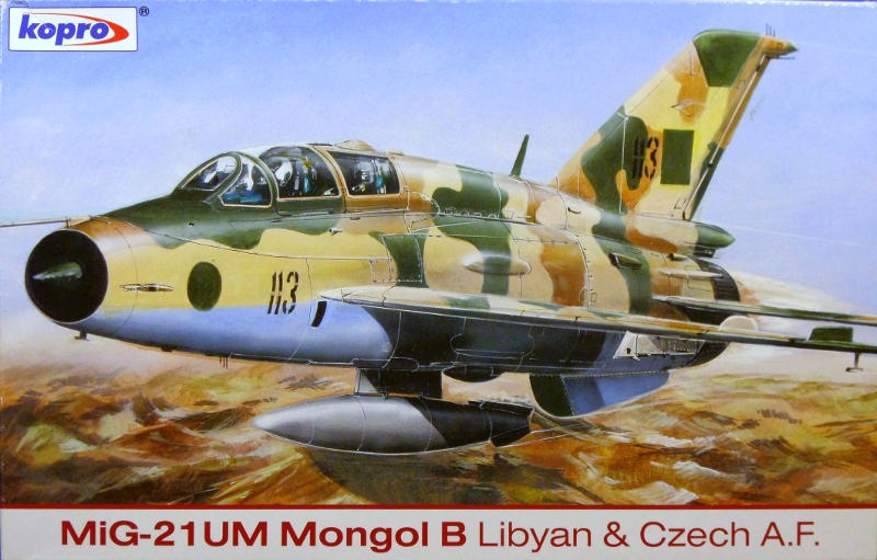 Kopro - MiG-21UM Mongol B Lybian & Czech A.F.