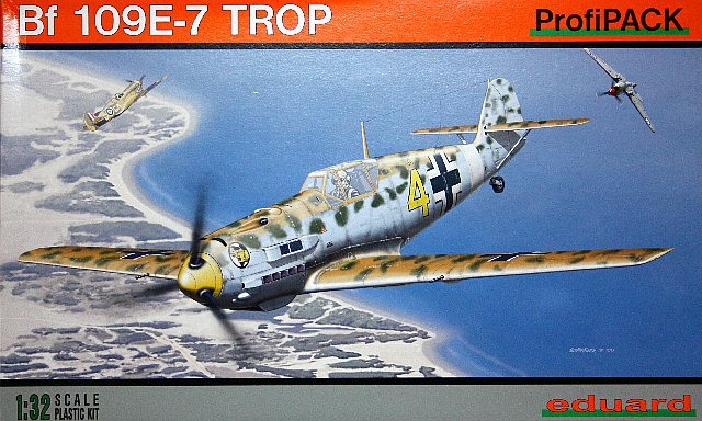 Eduard Bausätze - Bf 109E-7 Trop Profipack