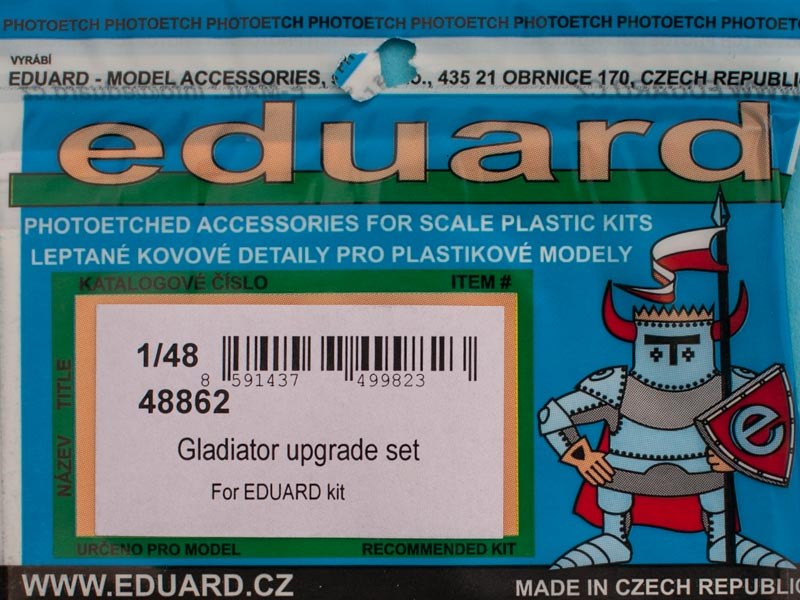 Eduard Ätzteile - Gladiator upgrade set