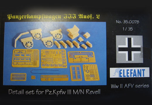 Elefant - Detailierungs Set für Pz.Kpfw. III M/N