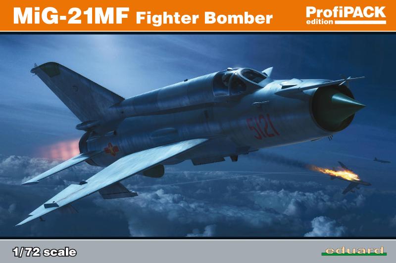Eduard Bausätze - MiG-21MF Fighter Bomber ProfiPACK
