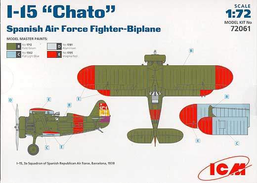 ICM - Polikarpow I-15 „Chato“
