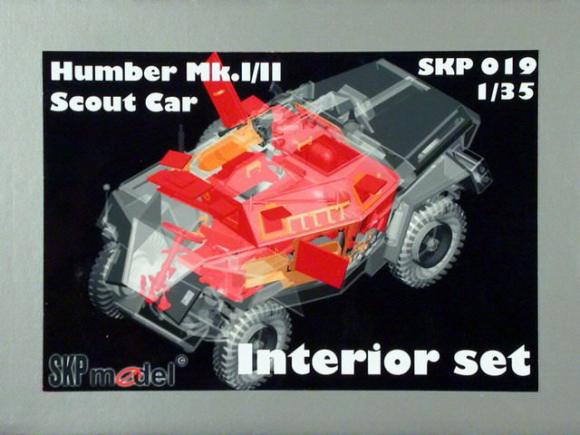 SKPmodel - Humber Mk.I/II Scout Car - Interior Set