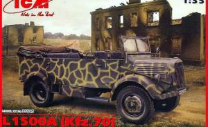 WWII German Personnel Car L 1500A (Kfz.70)