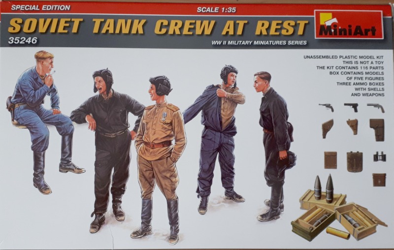 MiniArt - Soviet Tank Crew at Rest