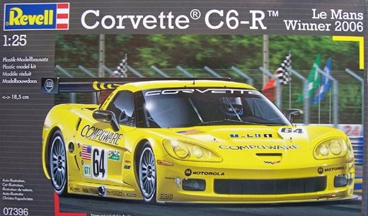 Revell - Corvette C6-R Le Mans Winner 2006