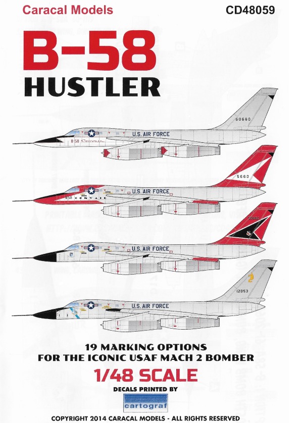 Caracal Models - B-58 Hustler