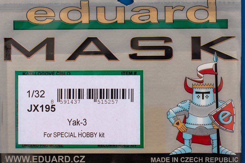 Eduard Mask - Yak-3 Mask