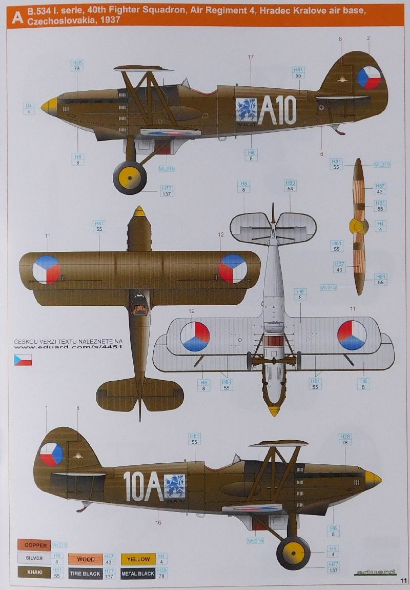 Avia B.534 early series