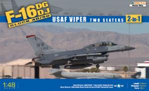 Bausatz: F-16DG/DJ Block 40/50 USAF Viper Two Seaters 2-in-1