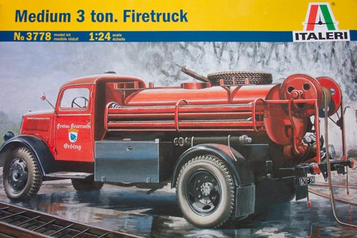 Italeri - Opel Blitz Medium 3 ton. Firetruck