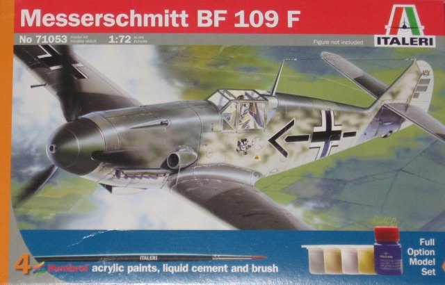 Italeri - Messerschmitt BF 109F Full Option Model Set
