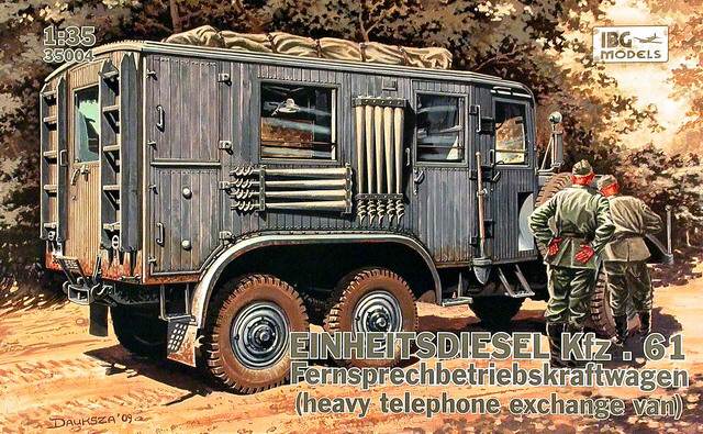 IBG Models - Einheitsdiesel Kfz.61 Fernsprechbetriebskraftwagen